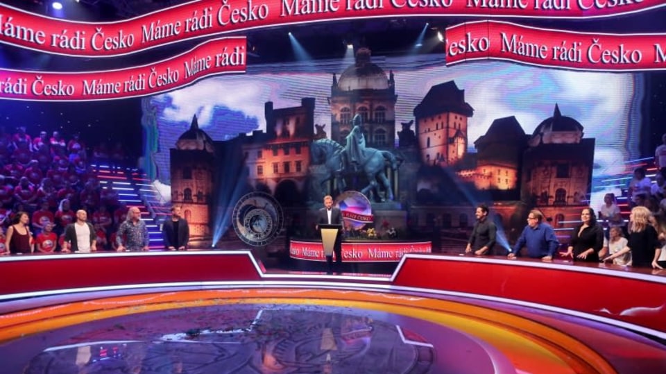 Souboj dvou týmů v rámci Máme rádi Česko